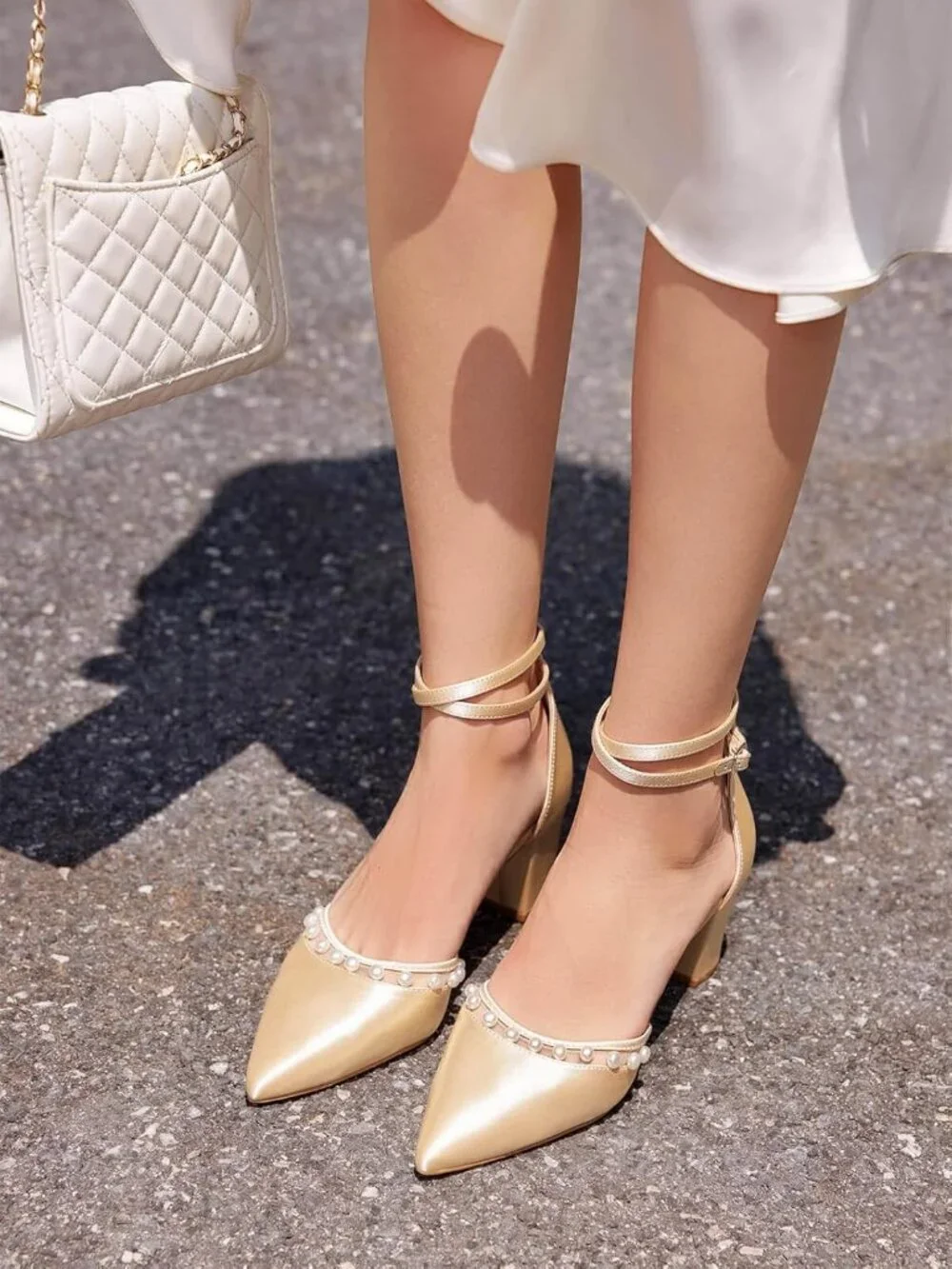 N/A chunky heel